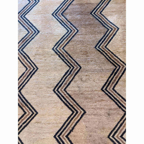 165 x 105 cm Hand made Grey Rug - Rugoutlet