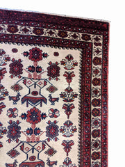 165 x 105 cm Persian Baluch Tribal Red Rug - Rugmaster