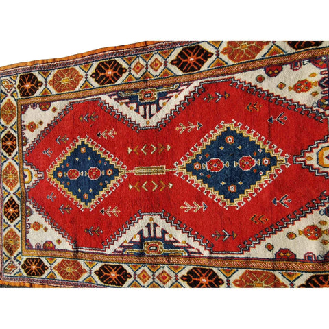 165 x 110 cm Moroccan Red Rug - Rugoutlet