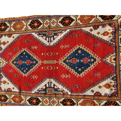 165 x 110 cm Moroccan Red Rug - Rugoutlet