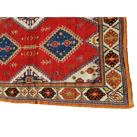 165 x 110 cm Moroccan Red Rug - Rugoutlet