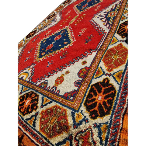165 x 110 cm Moroccan Red Rug - Rugoutlet