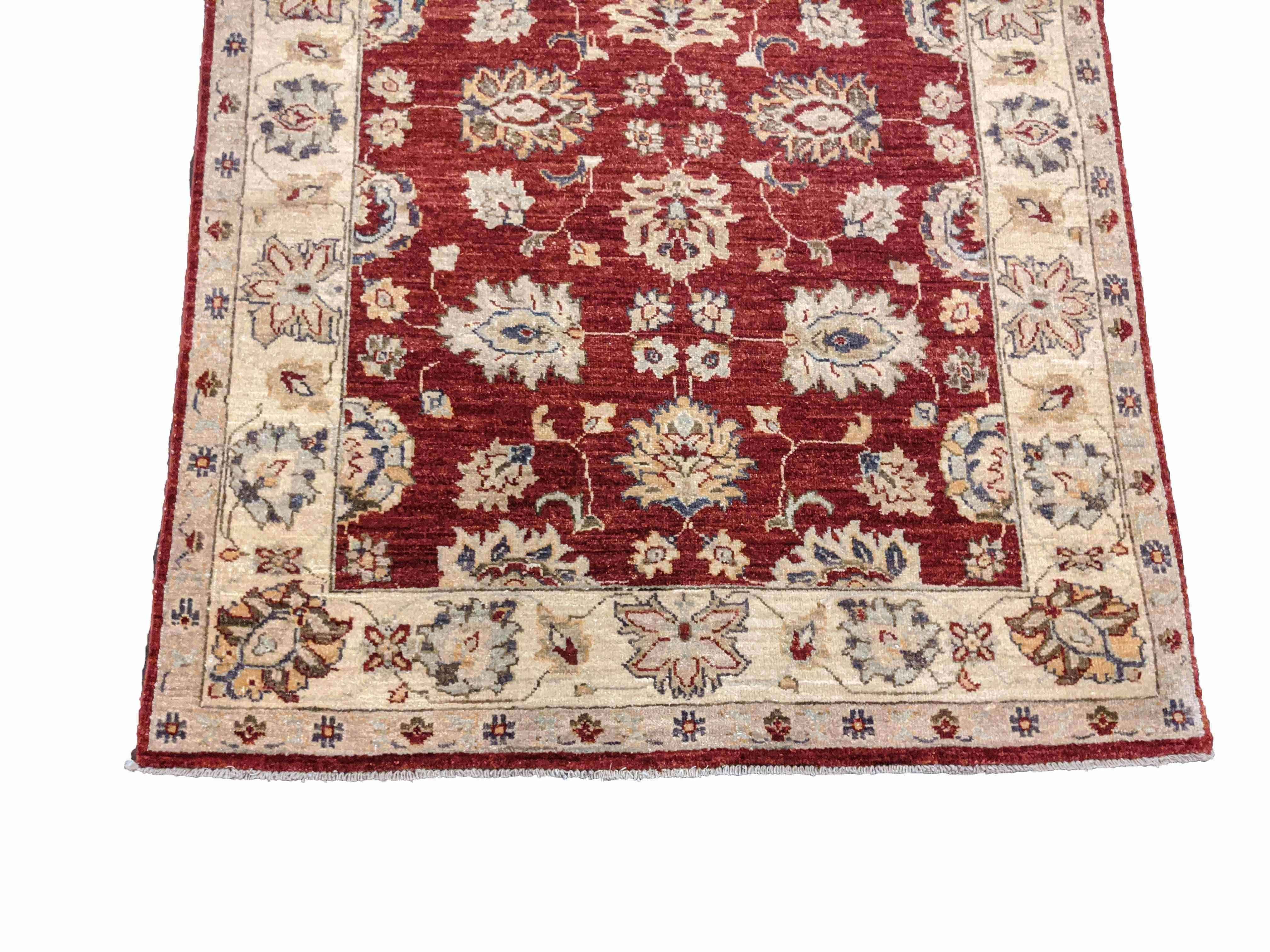 167 x 124 cm Ziegler Natural dye Beige Rug - Rugoutlet