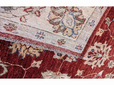 167 x 124 cm Ziegler Natural dye Beige Rug - Rugoutlet