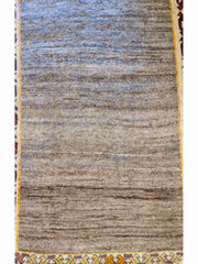 170 x 100 cm Persian Gabbeh Tribal Grey Rug - Rugmaster