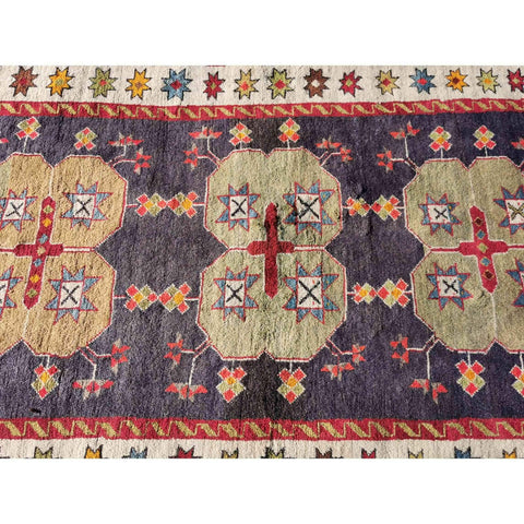 170 x 108 cm Persian tribal Qashqai Tribal Tan Rug - Rugoutlet