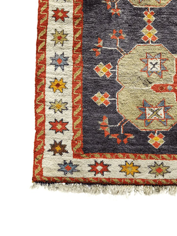 170 x 108 cm Persian tribal Qashqai Tribal Tan Rug - Rugoutlet