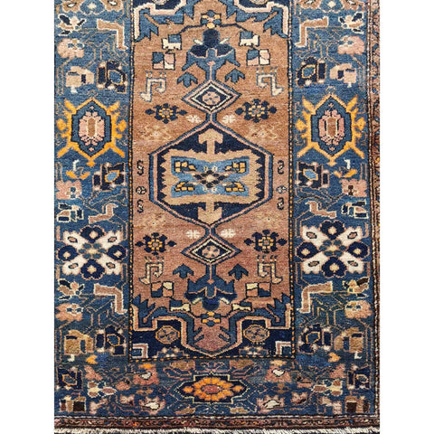 171 x 111 cm Persian tribal Lori Tribal Brown Rug - Rugoutlet