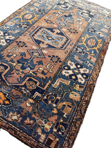 171 x 111 cm Persian tribal Lori Tribal Brown Rug - Rugoutlet