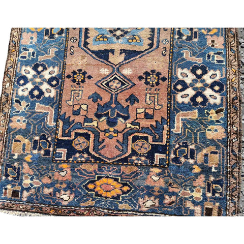 171 x 111 cm Persian tribal Lori Tribal Brown Rug - Rugoutlet