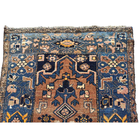171 x 111 cm Persian tribal Lori Tribal Brown Rug - Rugoutlet