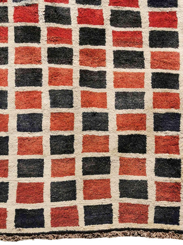 172 x 102 cm Gabbeh Persian Tribal Beige Rug - Rugoutlet