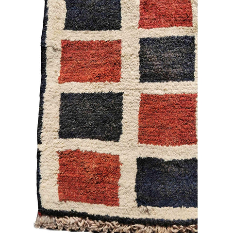 172 x 102 cm Gabbeh Persian Tribal Beige Rug - Rugoutlet
