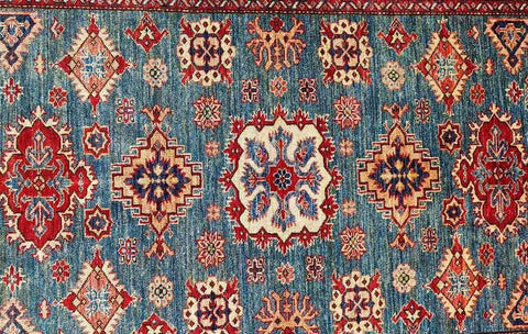 172 x 125 cm kazak Traditional Red Rug - Rugoutlet