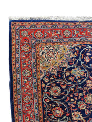 172 x 135 cm Persian Sarouq Traditional Purple Rug - Rugmaster