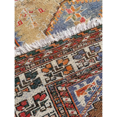 174 x 95 cm Persian tribal Baluch Tribal Brown Rug - Rugmaster
