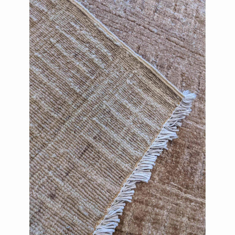 176 x 121 cm Natural Dye Brown Rug - Rugoutlet