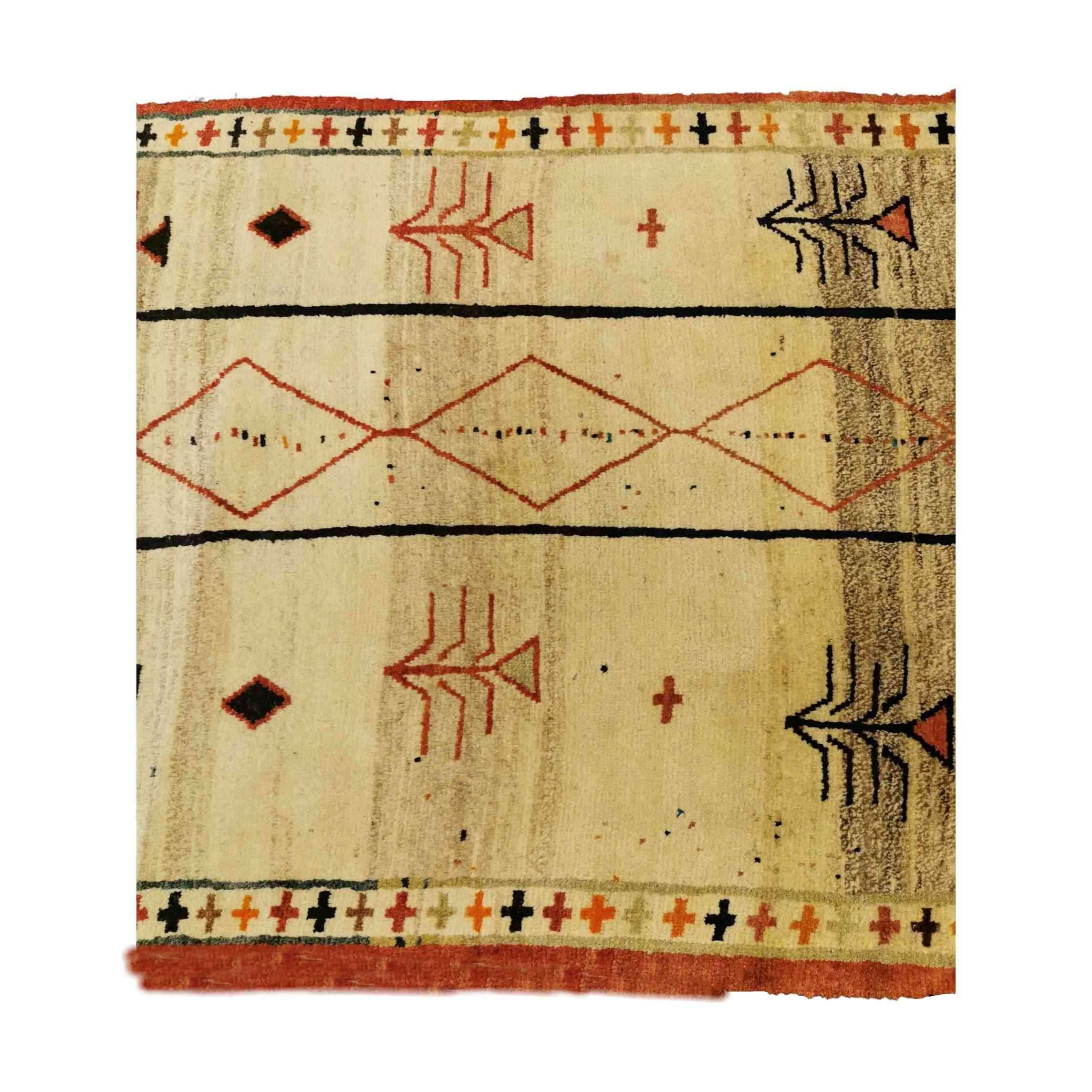 180 x 101 cm Qashqai Tribal Beige Rug - Rugoutlet