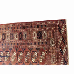 180 x 118 cm Bukhara Tribal Brown Rug - Rugoutlet