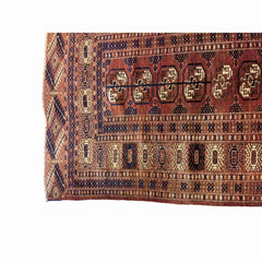 180 x 118 cm Bukhara Tribal Brown Rug - Rugoutlet