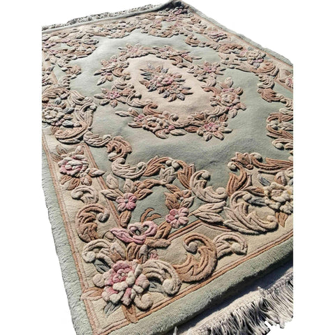 180 x 120 cm Chinese Traditional Brown Rug - Rugoutlet