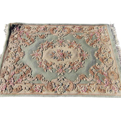 180 x 120 cm Chinese Traditional Brown Rug - Rugmaster