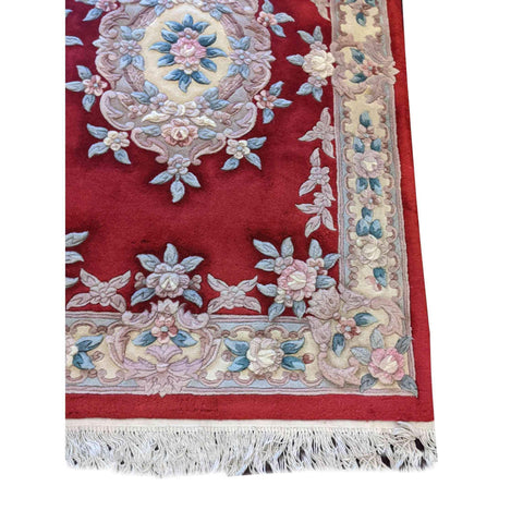 180 x 120 cm Chinese Traditional Red Rug - Rugoutlet