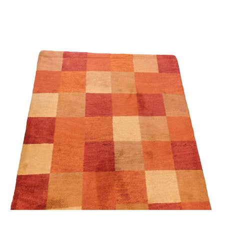 180 x 120 cm Handmade Tribal Gabbeh Rug Red Rug - Rugoutlet