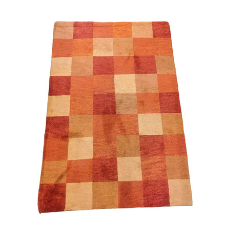 180 x 120 cm Handmade Tribal Gabbeh Rug Red Rug - Rugoutlet