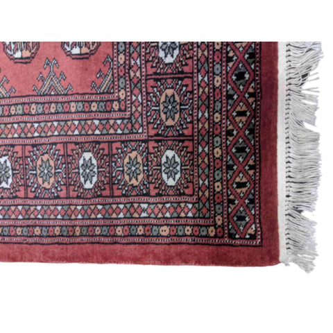 180 x 120 cm Pakistan bukhara Modern Red Rug - Rugmaster