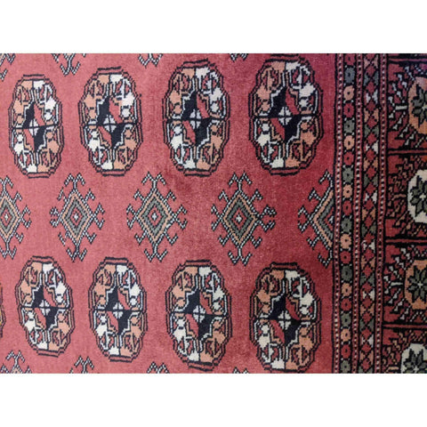 180 x 120 cm Pakistan bukhara Modern Red Rug - Rugmaster
