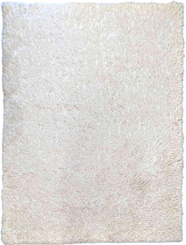 180 x 120 cm Modern Pure White Rug - Rugmaster