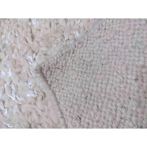 180 x 120 cm Modern Pure White Rug - Rugmaster