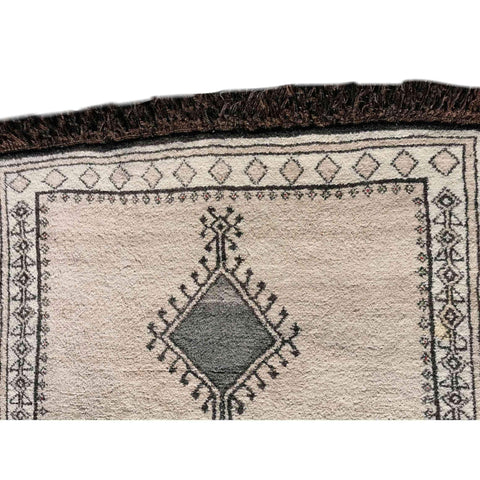 180 x 122 cm Qashqai Tribal Grey Rug - Rugmaster