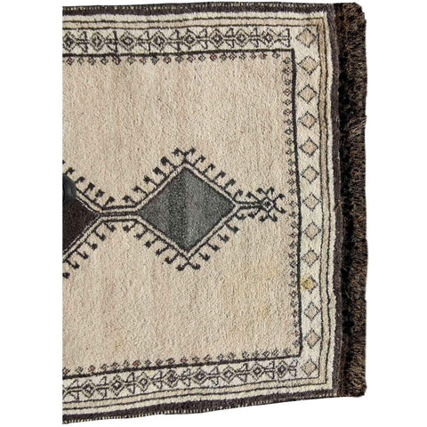 180 x 122 cm Qashqai Tribal Grey Rug - Rugmaster