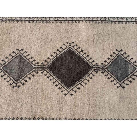 180 x 122 cm Qashqai Tribal Grey Rug - Rugmaster