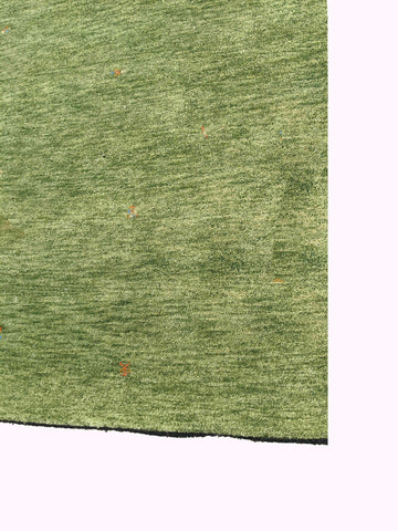180 x 123 cm modern Nomadic Persian Gabbeh Tribal Green Rug - Rugoutlet