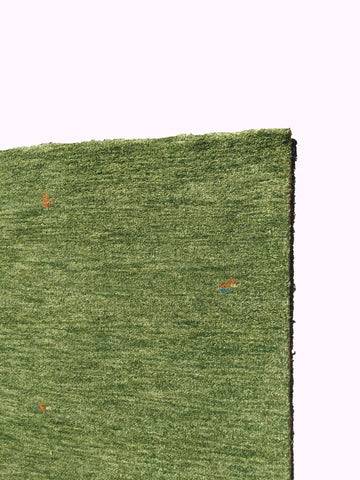 180 x 123 cm modern Nomadic Persian Gabbeh Tribal Green Rug - Rugoutlet