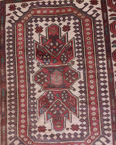 180 x 127 cm Afghan Mushwani Tribal Brown Rug - Rugoutlet