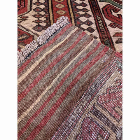 180 x 127 cm Afghan Mushwani Tribal Brown Rug - Rugoutlet