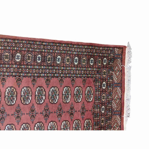180 x 127 cm Bukharah Tribal Red Rug - Rugoutlet