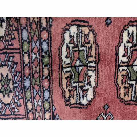 180 x 127 cm Bukharah Tribal Red Rug - Rugoutlet