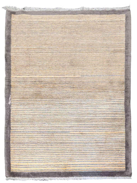 180 x 128 cm Gabbeh Persian Tribal Brown Rug - Rugoutlet