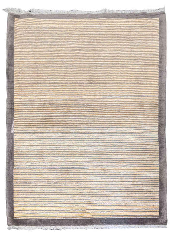 180 x 128 cm Gabbeh Persian Tribal Brown Rug - Rugoutlet