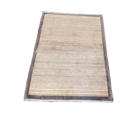 180 x 128 cm Gabbeh Persian Tribal Brown Rug - Rugoutlet