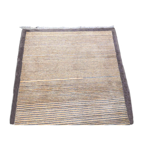 180 x 128 cm Gabbeh Persian Tribal Brown Rug - Rugoutlet