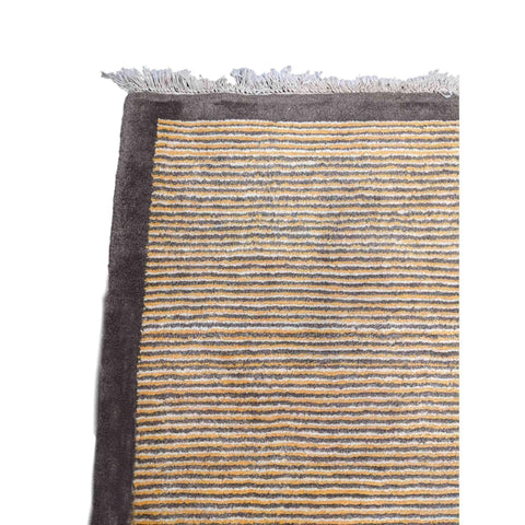 180 x 128 cm Gabbeh Persian Tribal Brown Rug - Rugoutlet