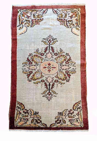 180 x 86 cm Anatolian Traditional Brown Rug - Rugoutlet