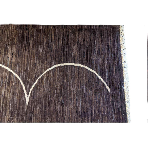 182 x 125 cm Dark Brown Rug - Rugoutlet