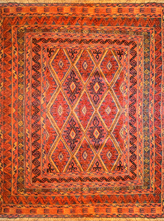 183 x 149 cm New Afghan Mushwani Rug